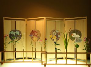夏のしつらえ『飾りうちわ』